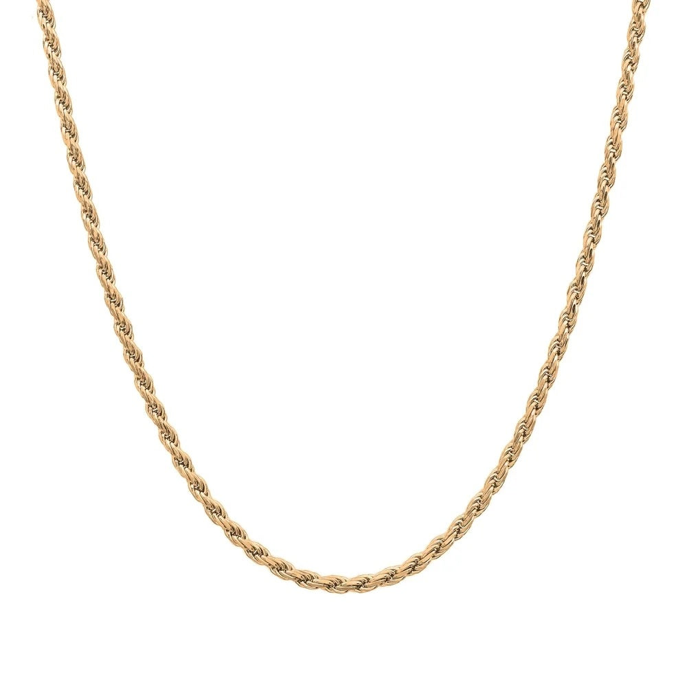 18K Gold Vermeil Rope Chain