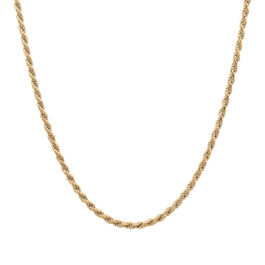 18K Gold Vermeil Rope Chain