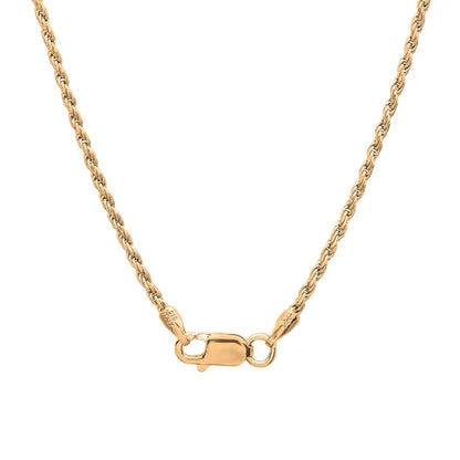 18K Gold Vermeil Rope Chain