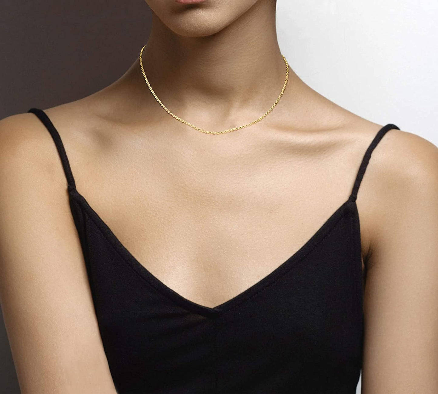 18K Gold Vermeil Rope Chain